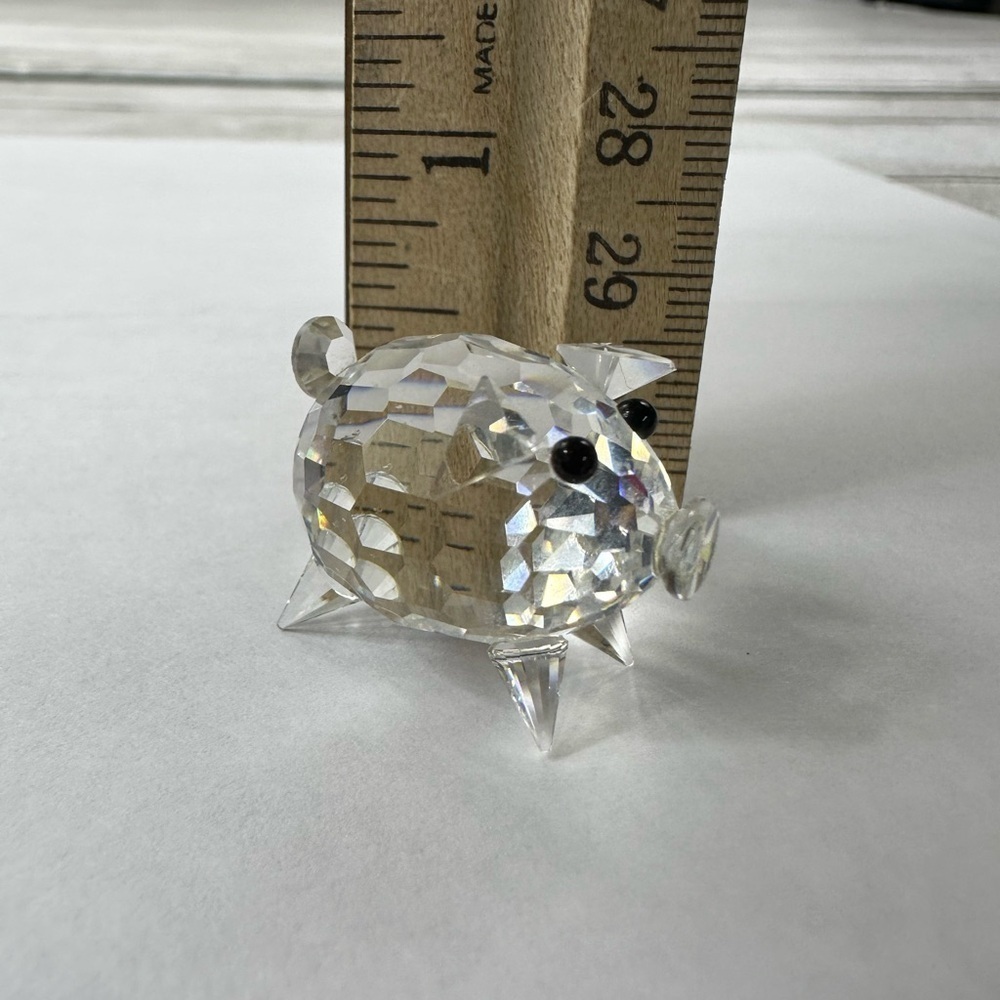 Crystal Swarovski Original Faceted Figure Of Pig Mint condition 1/2” - Picture 2 of 7